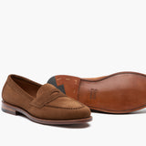 Traveler Penny Bourbon Suede
