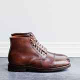 Cap Toe Boot Marbled Color #8 Shell Cordovan