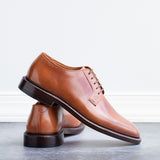 Pre-Order Coming Soon | Plain Toe Blucher Honey Glazed Shell Cordovan