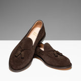 Tassel Loafer Espresso Suede