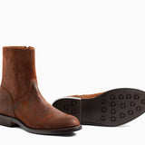 Elias Side-Zip Dark Oak Roughout