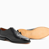 Cap Toe Oxford - Black Calf
