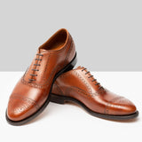 Fairfield Oxford - Chestnut Calf
