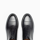 Cap Toe Oxford - Black Calf