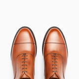 Cap Toe Oxford - Chestnut Calf