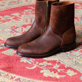 Elias Side-Zip Dark Oak Roughout