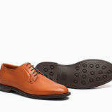 Plain Toe Chestnut Calf