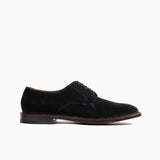 Unlined Derby Black Suede