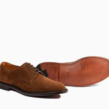 Unlined Derby Bourbon Suede