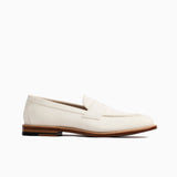 Traveler Penny Lily White Suede