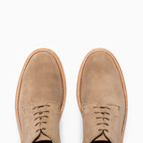 Unlined Derby Sand Suede