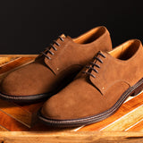 Unlined Derby Bourbon Suede