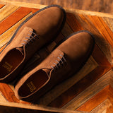 Unlined Derby Bourbon Suede