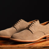 Unlined Derby Sand Suede