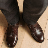 Cap Toe Oxford - Tobacco Calf
