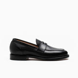 Clara Penny Loafer Black Calf