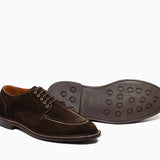 Moc Toe Derby Espresso Suede