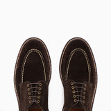 Moc Toe Derby Espresso Suede