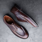 Moc Toe Derby Crimson Chromexcel