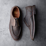 Moc Toe Derby Tobacco Waxed Commander