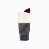 Corgi x Grant Stone Lightweight Cotton Sock – Charcoal