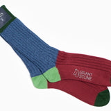 Corgi x Grant Stone Heavyweight Cotton Sock – Green
