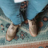 Unlined Derby Sand Suede