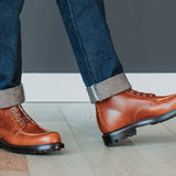 Brass Boot Tan Brooklyn Calf