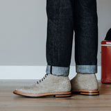 Edward Boot Milkshake Rough Suede