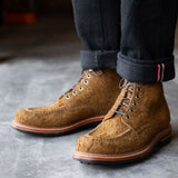 Brass Boot Bronze Rough Suede