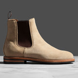 Josephine Chelsea Boot Tan Suede