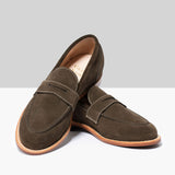 Coming Soon | Clara Penny Loafer Loden Suede