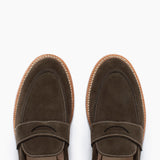 Coming Soon | Clara Penny Loafer Loden Suede