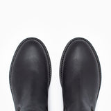 Josephine Chelsea Boot Black Waxed Commander