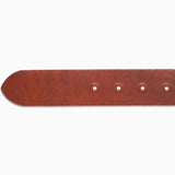 English Tan Dublin Leather Belt