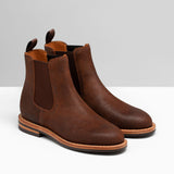Josephine Chelsea Boot Dark Oak Roughout