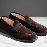Unlined Traveler Penny Espresso Suede