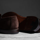 Unlined Traveler Penny Espresso Suede