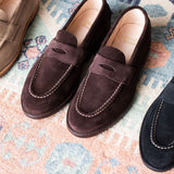 Unlined Traveler Penny Espresso Suede
