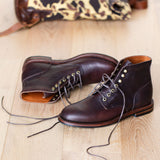Diesel Boot Mahogany Shrunken Calf