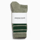 American Trench Merino Activity Crew – Moss
