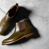 Pre-Order Coming Soon | Chelsea Boot - Olive Minerva Box