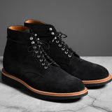 Edward Boot Black Suede