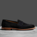 Traveler Penny Black Suede