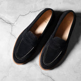 Traveler Penny Black Suede