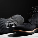 Edward Boot Black Suede