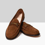 Horsebit Loafer Bourbon Suede