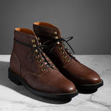 Diesel Boot Chocolate Washed Horsehide