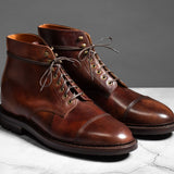 Cap Toe Boot Marbled Color #8 Shell Cordovan
