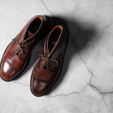 Cap Toe Boot Marbled Color #8 Shell Cordovan